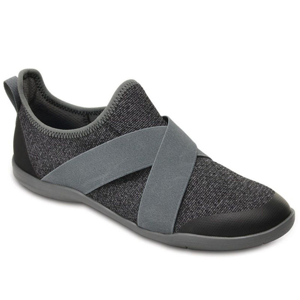 Crocs Swiftwater Cross Strap Static Trainers Slate Grey W 6